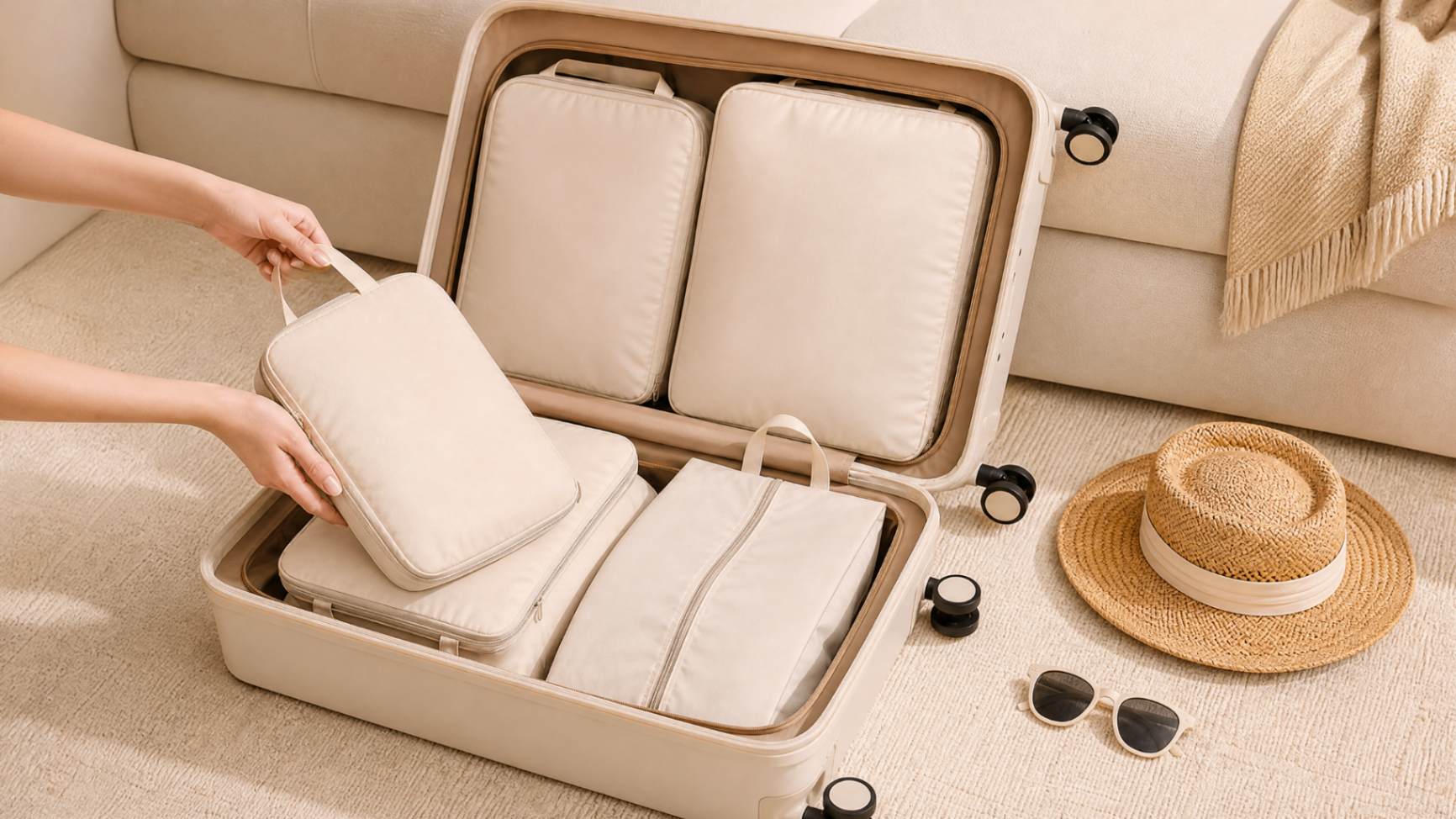 Optimiser une valise cabine pour une semaine entière